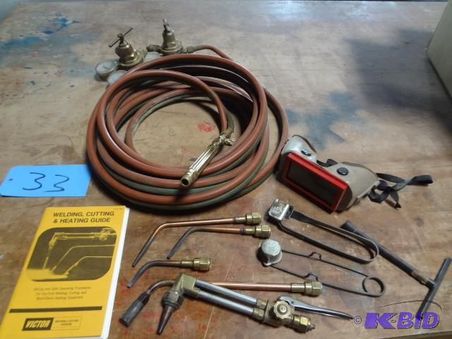 Gas Welder Hose and Regulator...