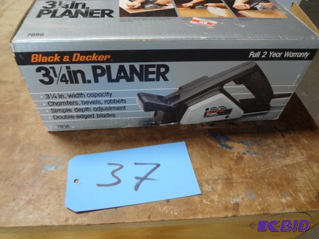 Black and Decker 314 Planer...