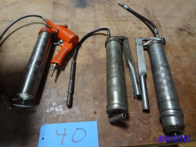 (3) Grease Guns...