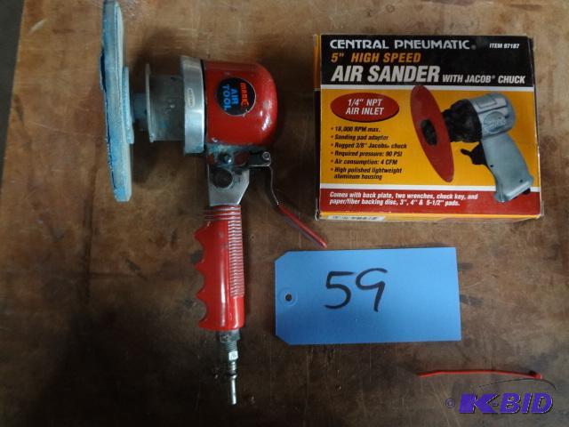 Air Tool, 5 Air Sander...