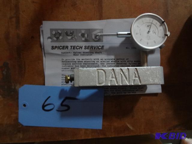 Spicer Steering Shaft Wear indicator...