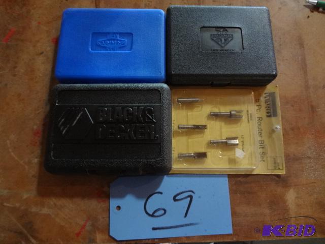 Large Lot of Router Bits...