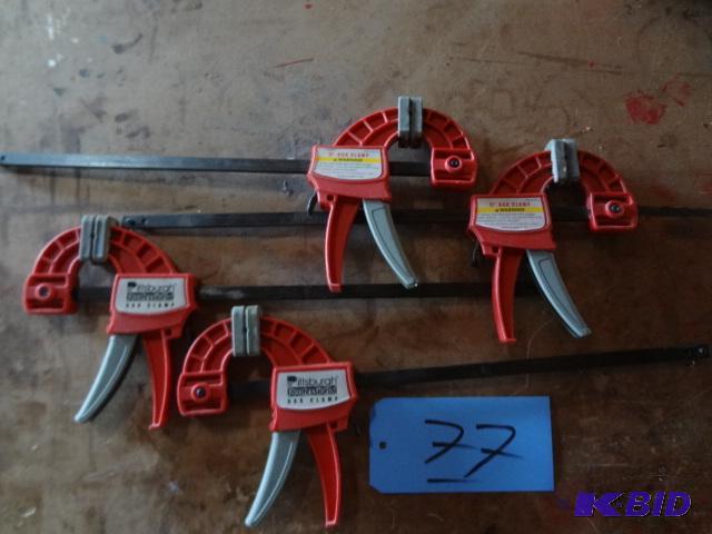 (4) Bar Clamps...