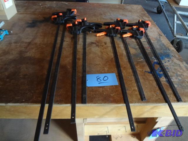 (8) Bar Clamps, 6-24, 2-36...