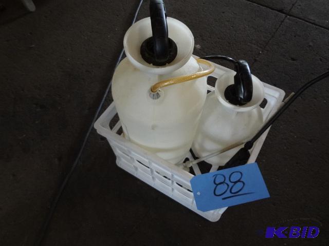 (2) Sprayers...