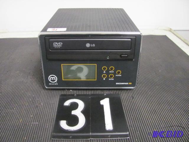 lot 31 image: Muzak encompass XD commercial music player. N...