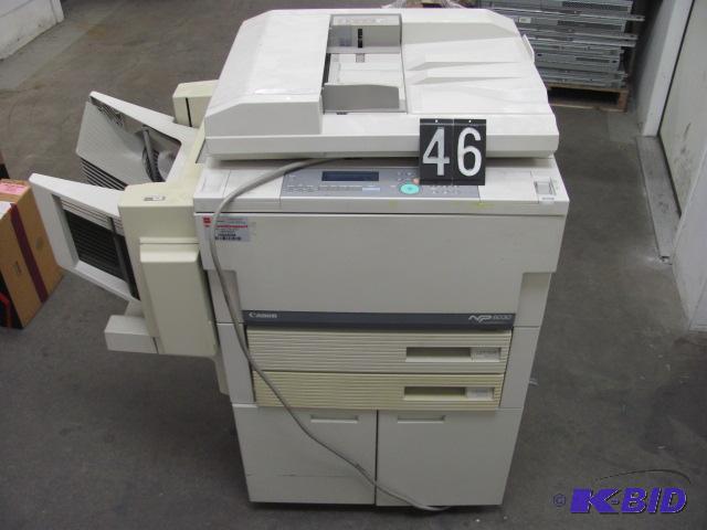 lot 46 image: Canon NP6030 coppier. This unit has printed a...