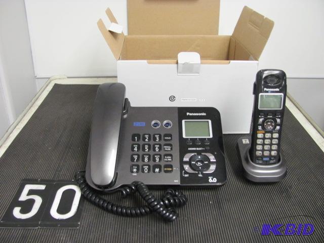lot 50 image: Panasonic KX-TG9391T 2-line expandable digita...