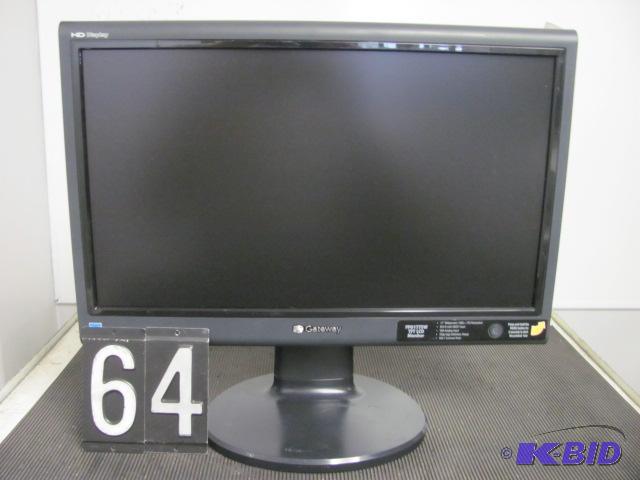lot 64 image: Gateway fpd1775w 17" LCD monitor. This u...