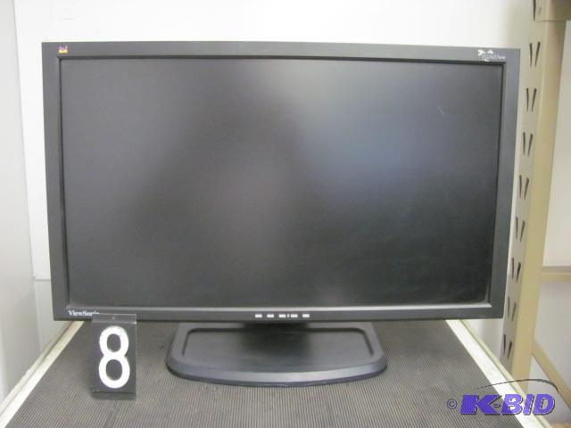 lot 8 image: Viewsonic vg2427wm 24" LCD monitor. This...