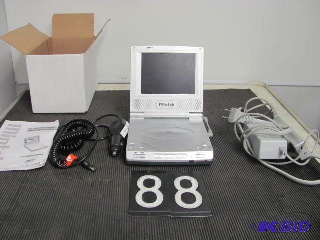 lot 88 image: Mintek MDP-5860 5" portable DVD player. ...