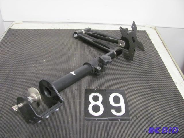 lot 89 image: Adjustable desk-mount LCD arm....