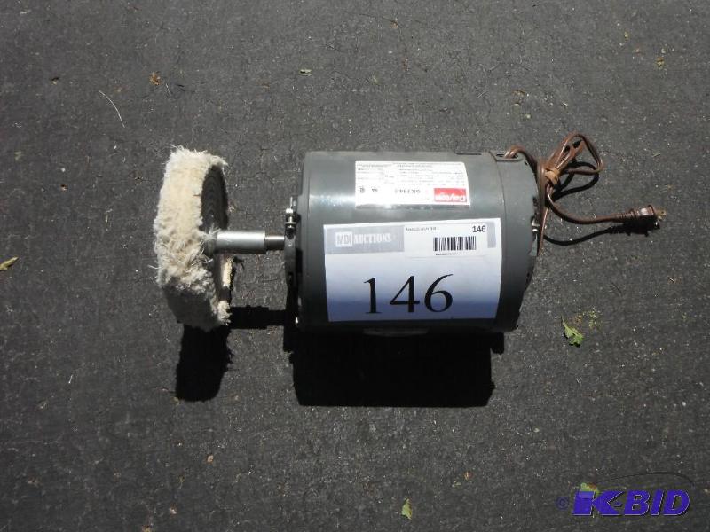 lot 146 image: Dayton Belt Drive Fan and Blower Motor Model#...