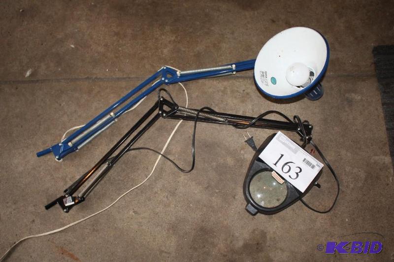 lot 163 image: Lot of (2) Including (1) Portable Lamp with ...