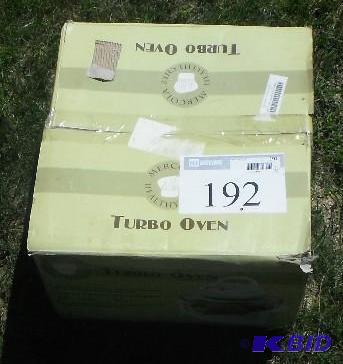 lot 192 image: Turbo Oven...