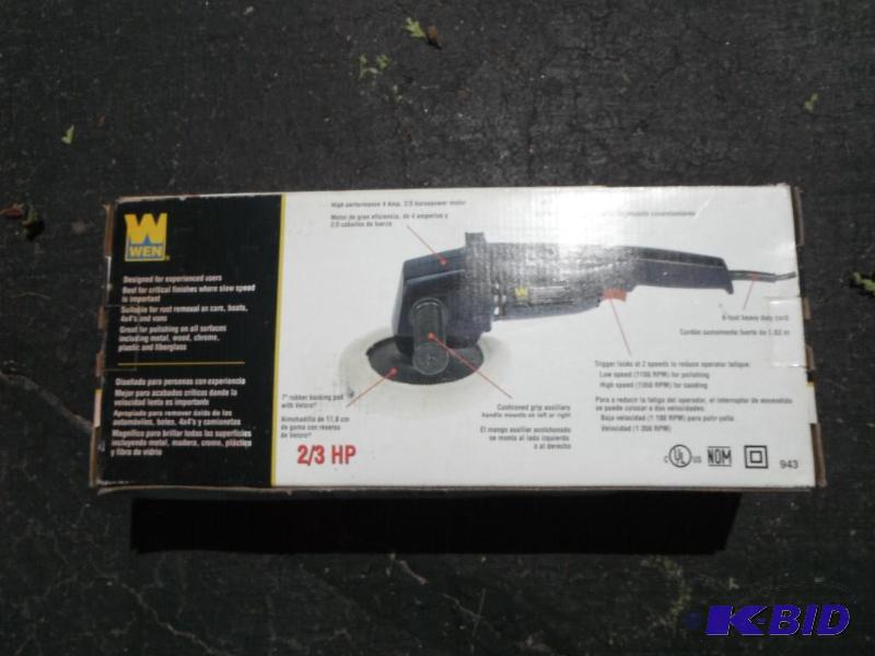 lot 206 image: Wen Polisher 23HP...