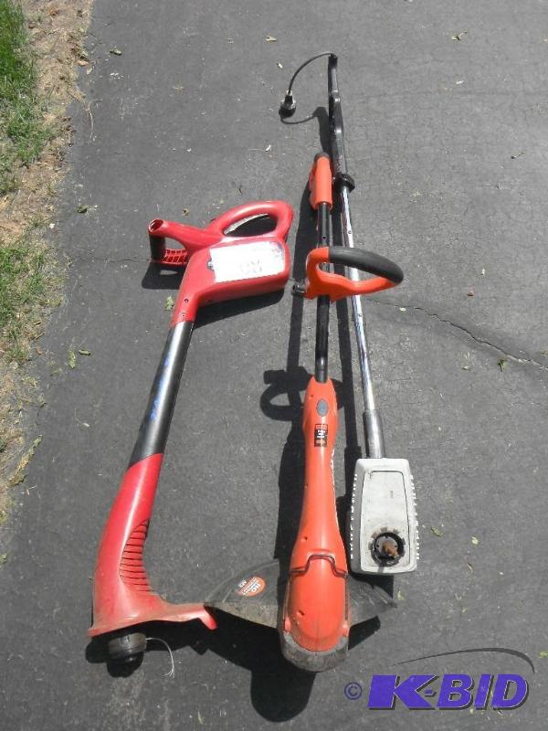 lot 208 image: 3 Weed Wackers ...