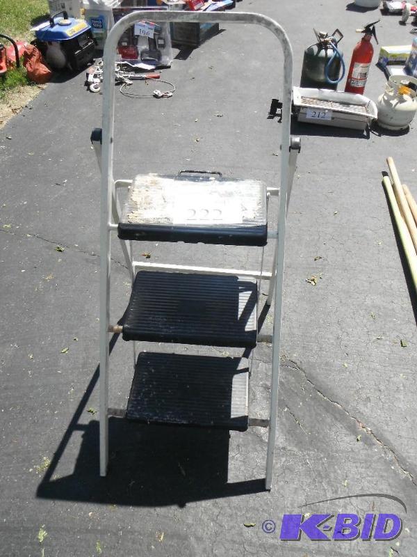 lot 222 image: 41" Tall Stepping Stool...