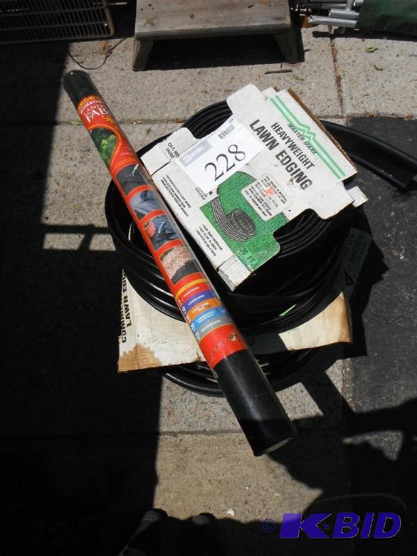 lot 228 image: Heavyweight Lawn Edging...
