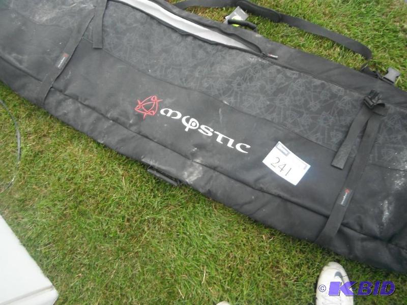 lot 241 image: Mystic Venom Black Surfboard Bag - 68" L...