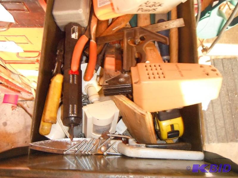 lot 31 image: Drawer Lot with an assortment of items includ...
