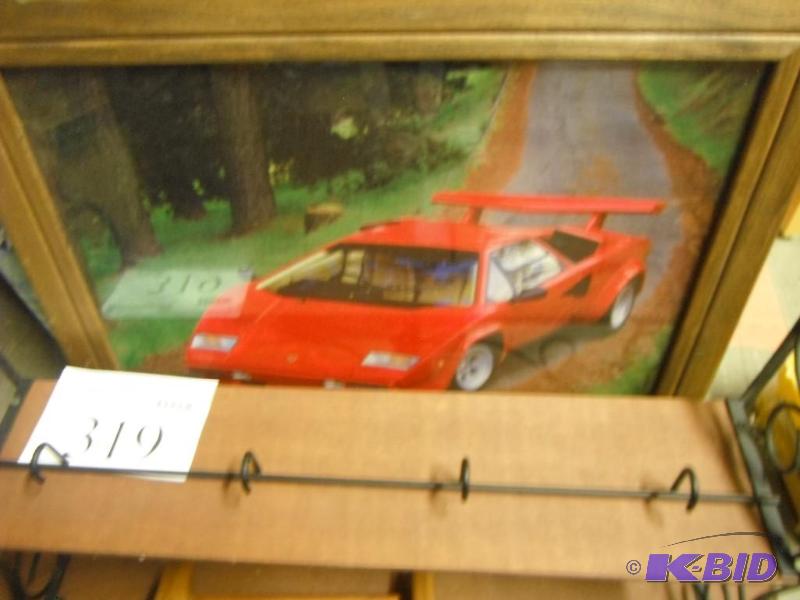 lot 319 image: 31&quotx7.5" Shelf 16&quotx6" She...