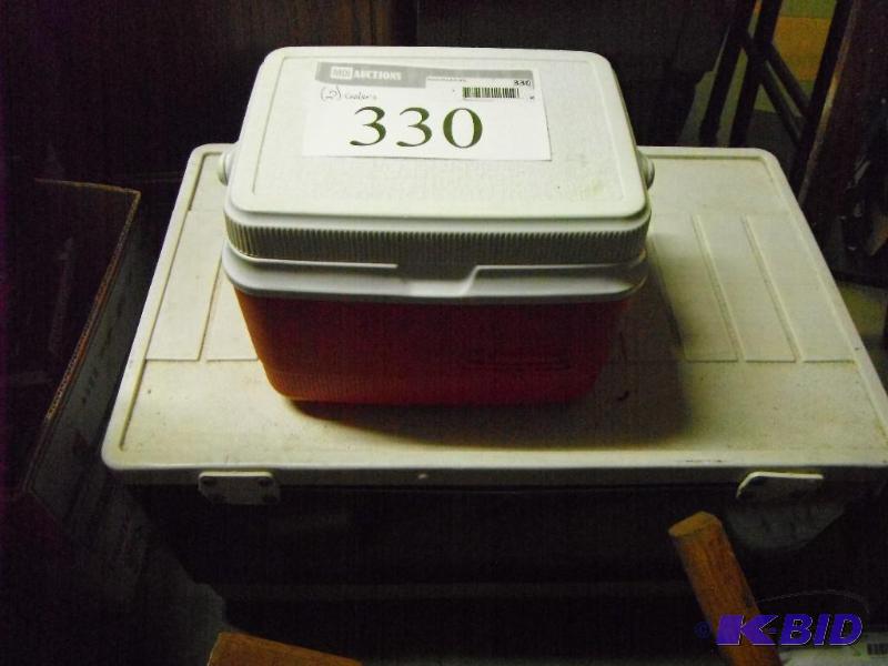 lot 330 image: 2 Coolers...