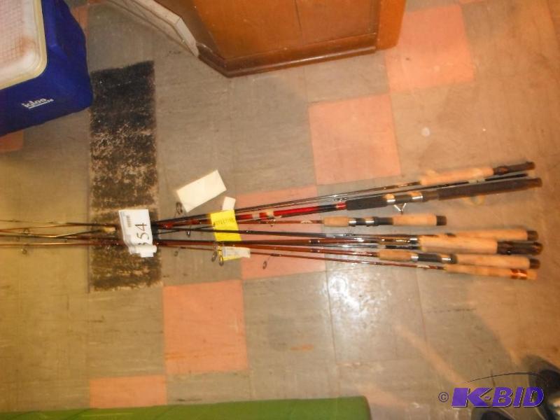 lot 354 image: 8 Fishing Rods...