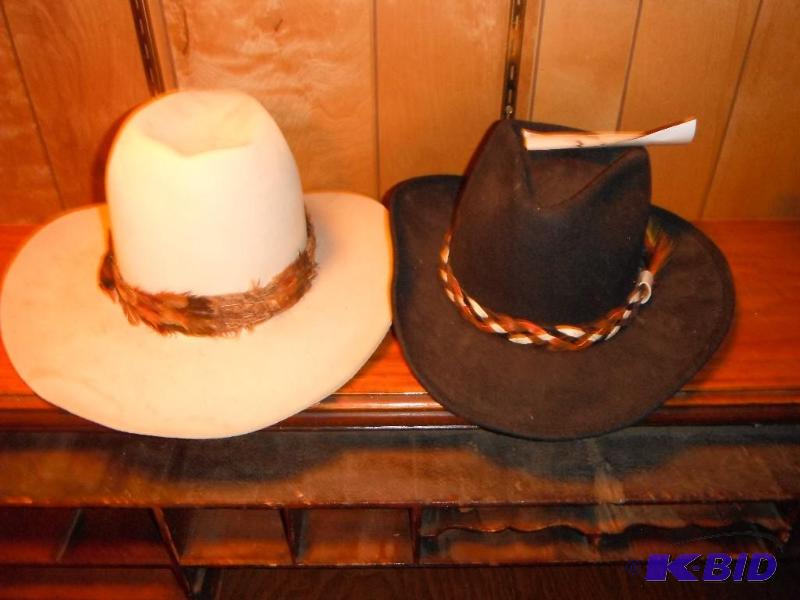 lot 355 image: 2 Hats...