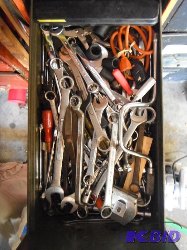 lot 38 image: Drawer Lot with an assortment of items includ...