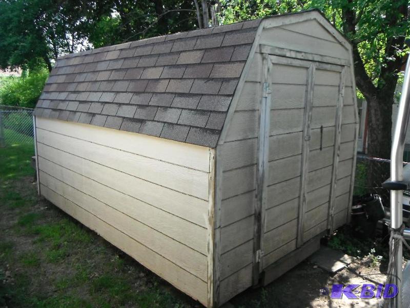 lot 3A image: 8 x 11 Wood Storage Shed with Floor.  ...
