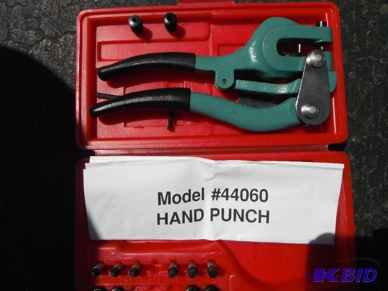 lot 51 image: Model # 44060 Hand Punch...