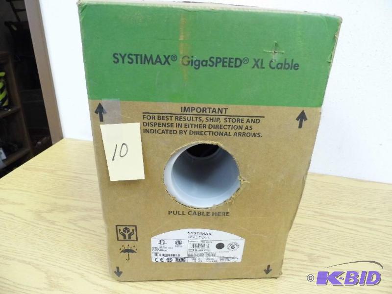 lot 10 image: Systmax Giga Speed XL Cable