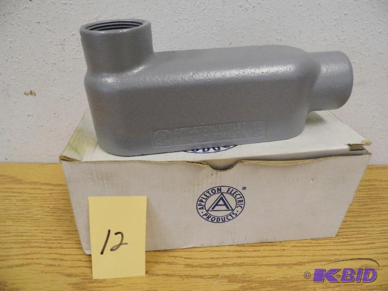 lot 12 image: Appleton Electric Condiut Outlet Box