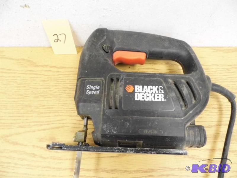 lot 27 image: Black & Decker Jig Saw