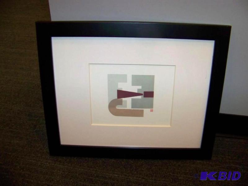 lot 14 image: Framed Art
