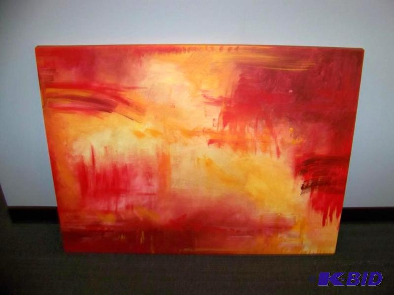 lot 25 image: Original Oil Painting on Canvas