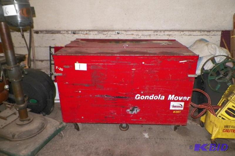 lot 1 image: Gondola 28T Tools StorageMover