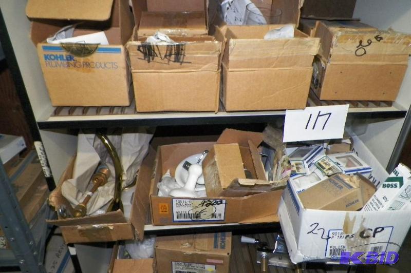 lot 117 image: Kohler 2 Parts full of Kohler parts