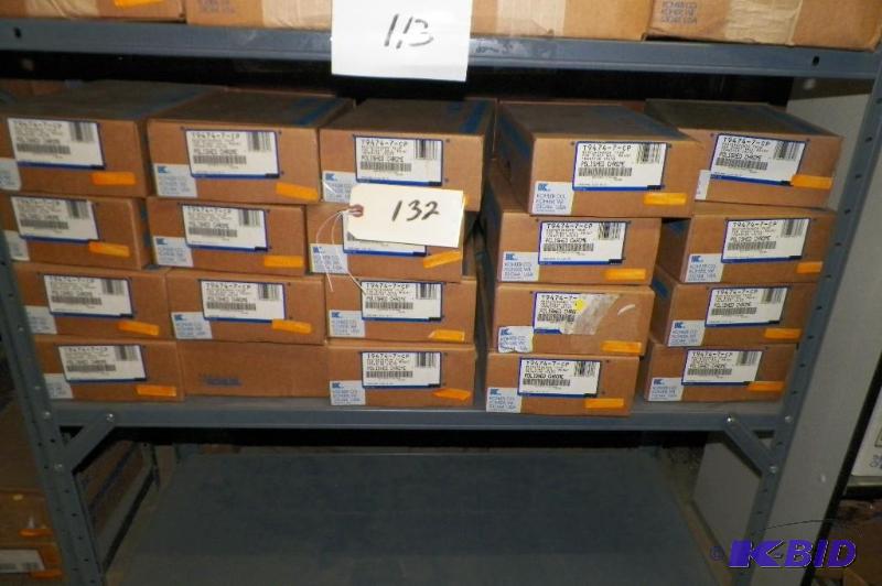 lot 132 image: Kohler 20 boxes of Master Shower Trim for 3 way wall mount