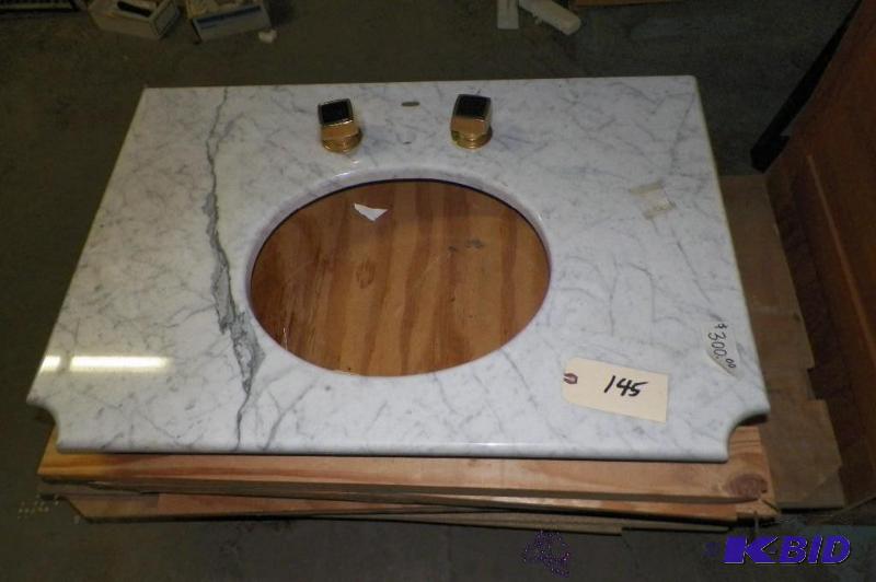 lot 145 image: Kohler Vanity Top