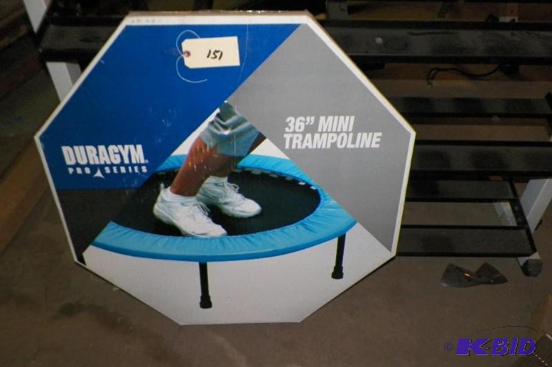 lot 151 image: Duragym 36 inch Trampoline