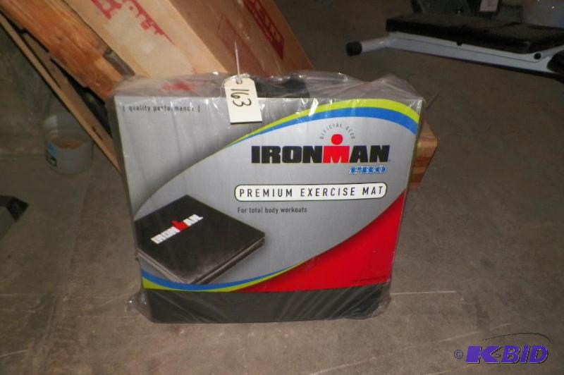 lot 163 image: Iron Man Pro Exersise mat