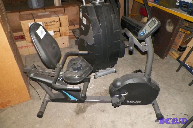 lot 33 image: Health Trainer Stationary Bike