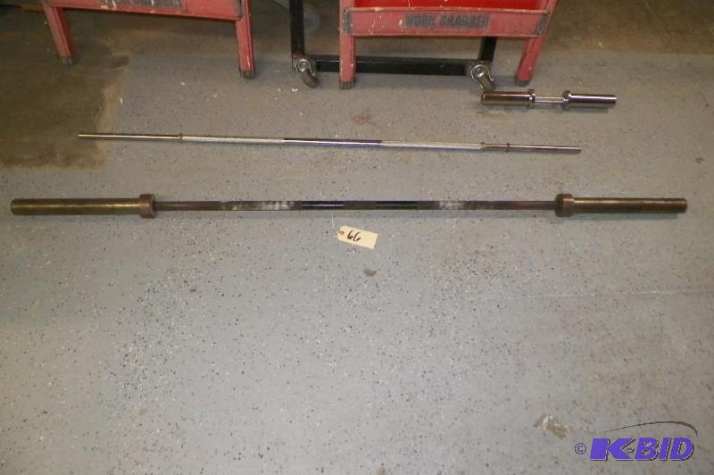 lot 66 image: 7 Olympic Weight Bar Used