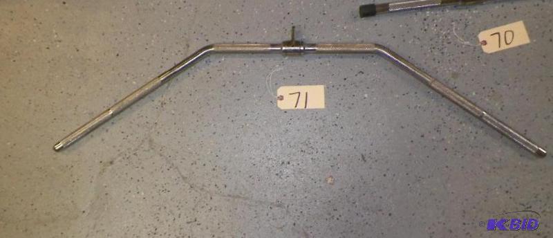 lot 71 image: Curved Pull Down Bar