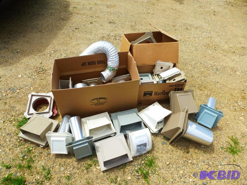 Dryer Vents Assorted dryer vents Approximate...