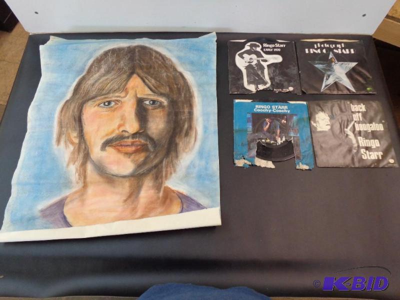 Large Poster Of Ringo Starr and a Few&nbsp&n...