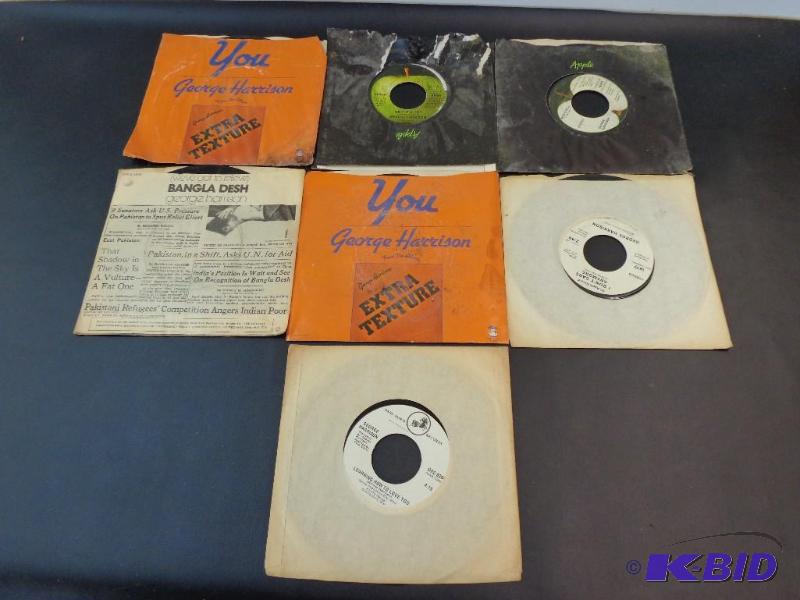 7 George Harrison Records World of Stone- You...