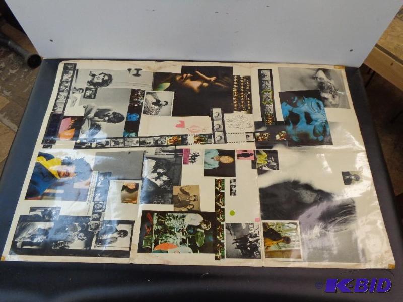 Poster From the Beatles With Picture in the f...